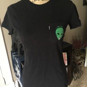 Rip-N-Dip Size Small Black Pocket T- Shirt